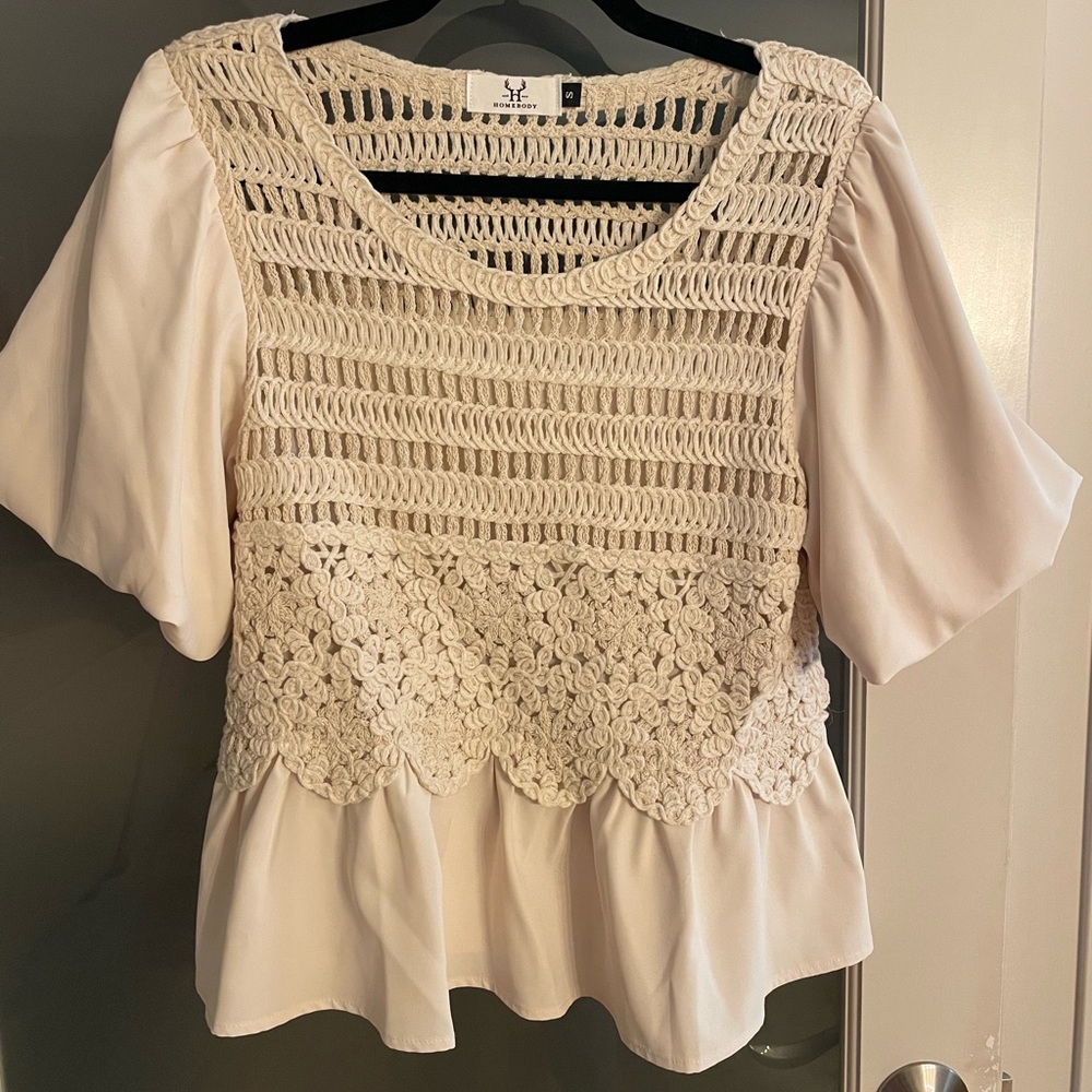 Homebody Boutique Embroidered Top